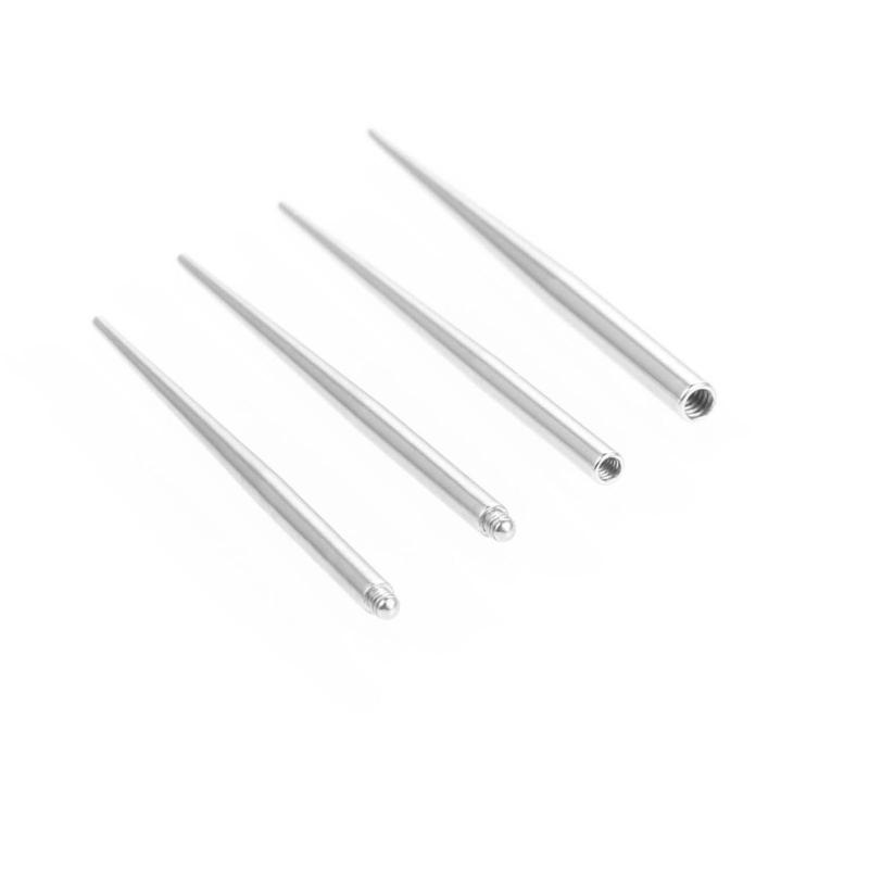 3Pcs Stainless Steel Piercing Tool Insertion Taper Set Body Piercing Tapers