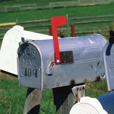 Rostfreies Briefkasten-Fahnen-Ersatzkit Hochtemperatur-Verchromung Hitzebeständig Außenwanddekor Stilvolles Gravitationsdesign
