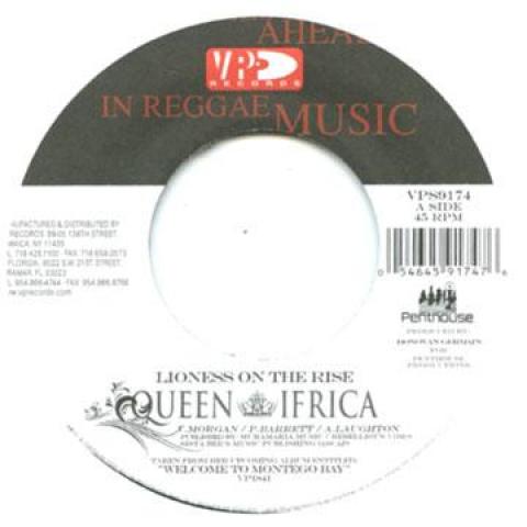 

7inch Record QUEEN IFRICA - Lioness On The Rise / Coconut Shell VPS9174 VP 2009 US Reggae, Ska & Dub Used