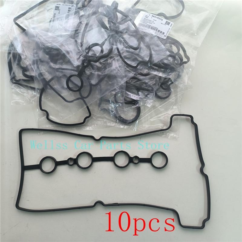 

10pcs 96416270 China Valve Cover Pad Engine Cylinder Head Sealing Rubber Gasket Spark Plug Seal Ring for Chevrolet Spark
