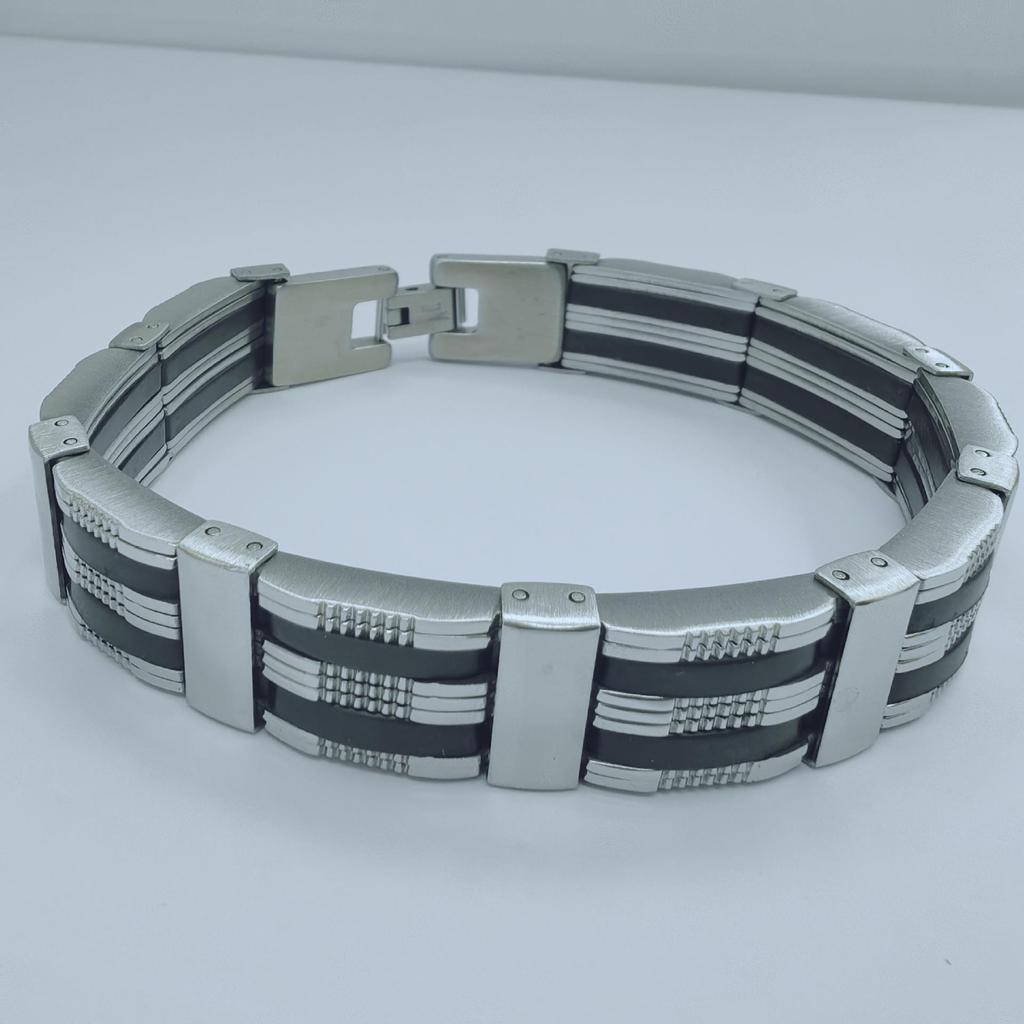 European and American Trendy Men's Stainless Steel Titanium Bracelet