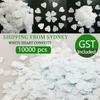 100g Paper Confetti Biodegradable White 10000 Pieces