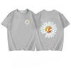 Little Daisy Short-sleeved T-shirt for Boys and Girls, Breathable and Comfortable Half-sleeved T-shirt, Pure Cotton