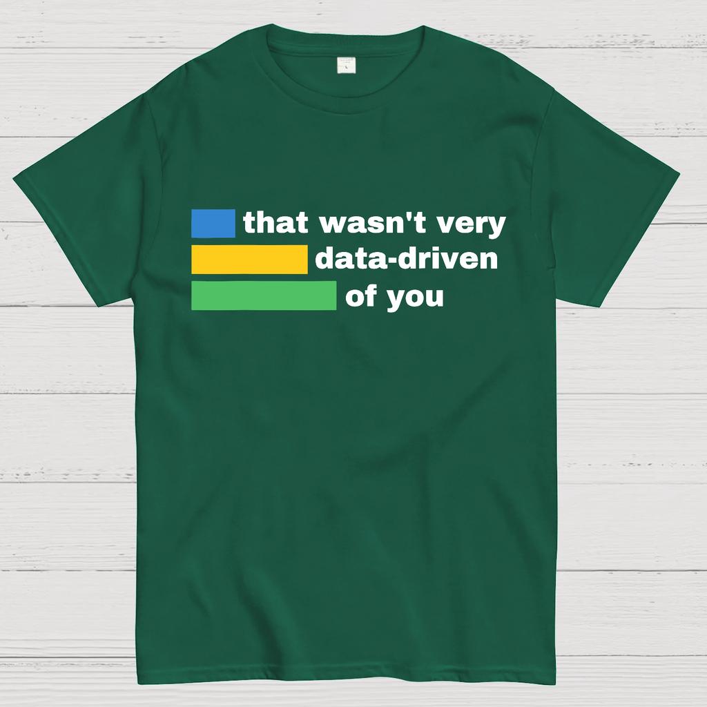 That Wasn't Very Data-Driven of You Cotton Summer Casual Cool Loose T-Shirt