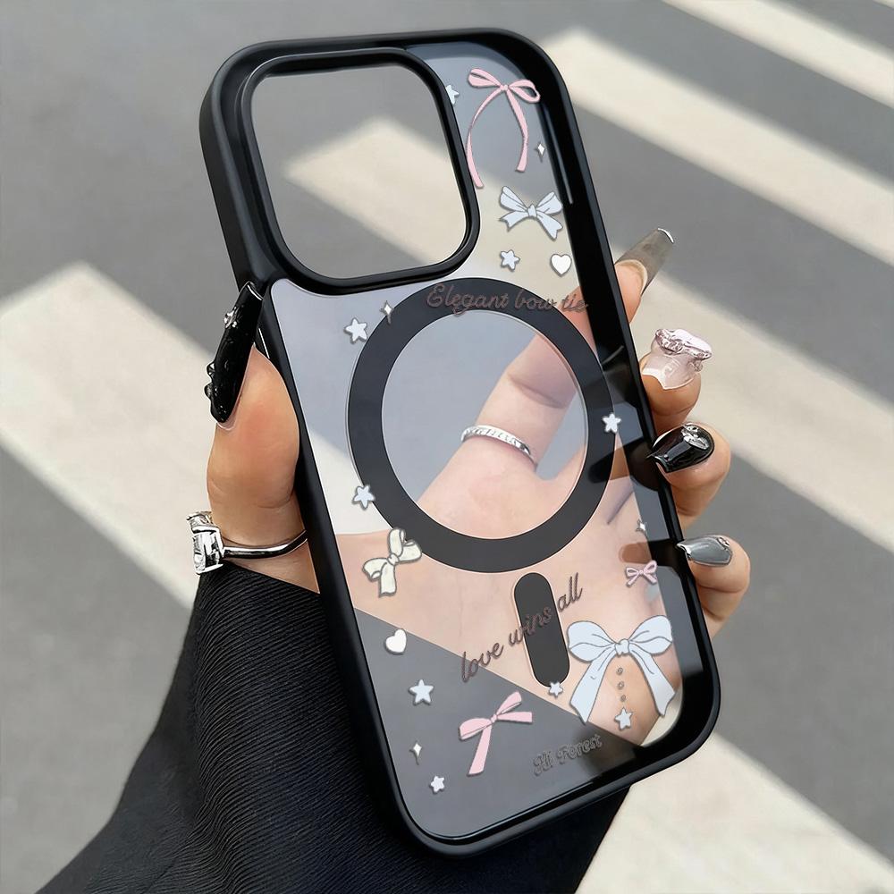 Magnetic Phone Case for iPhone  11 12 17 14 15 Pro Max 15 14 16 Pro13 14 15 16 Shockproof Case Mag-Safe Magnetic Ring Back Cover