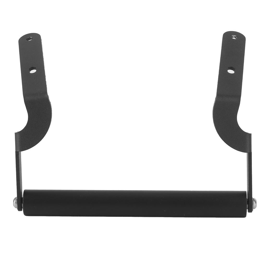 Motorcycle Navigation Bracket Kit Phone Holder GPS Front Stand Sturdy Durable Metal Black
