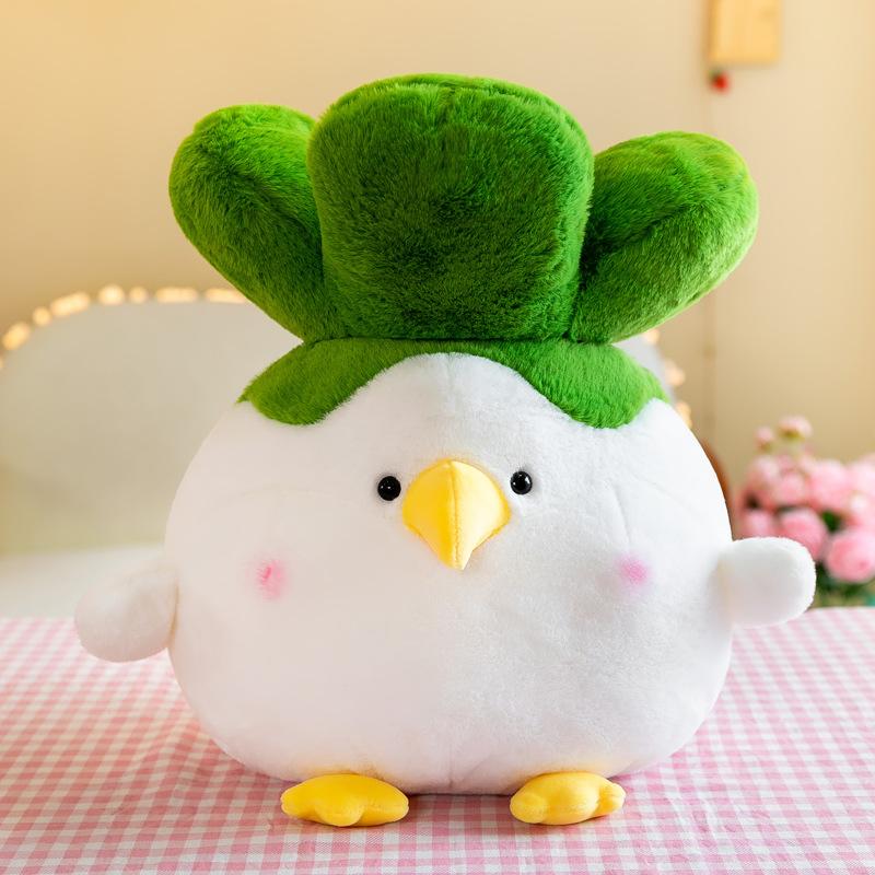 

Очаровательный Плюшевый Цыпленок Белый Мягкий Игрушка Подушка Мультяшный Наполнитель из PP хлопка 25cm/9.84in
