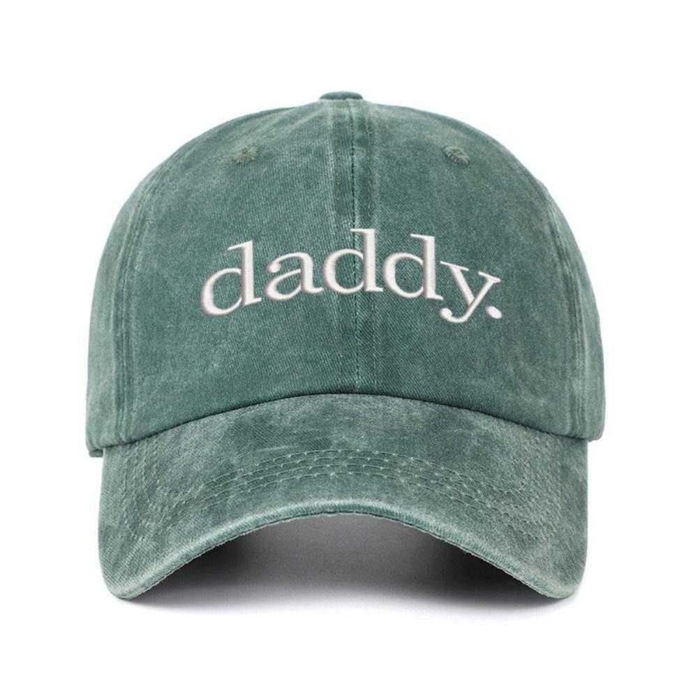 Adjustable daddy. Embroidery Caps Vintage Baseball Cap Fashion Sport Visors Cap  Father's Gift