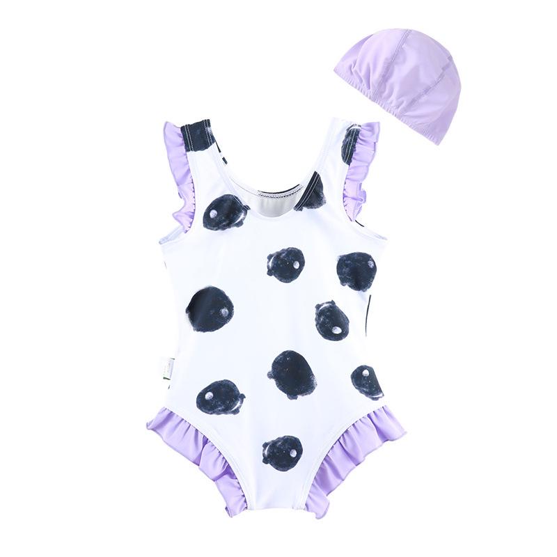 

Милый детский купальник с защитой от солнца UPF50+ - Летняя коллекция 2025, Бесплатная доставка 130cm