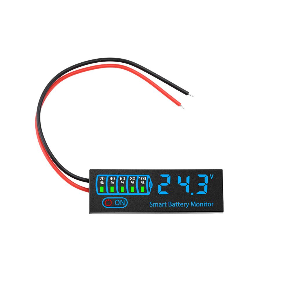 DC 7-40V Battery Charge Indicator Board 18650 Li-ion Lipo Lithium Battery Level Indicator Tester Capacity Tester Meter Detector