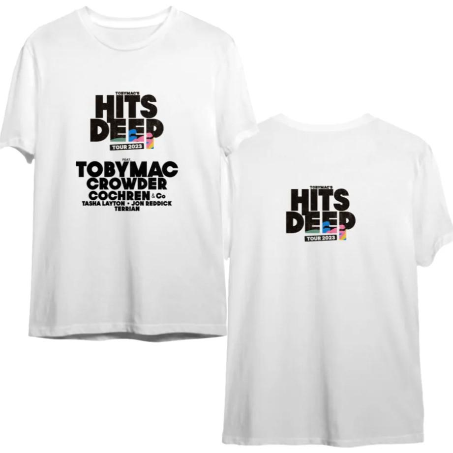 

Official TobyMac Hits Deep Tour 2023 T-Shirt – Christian Music Concert Tee M
