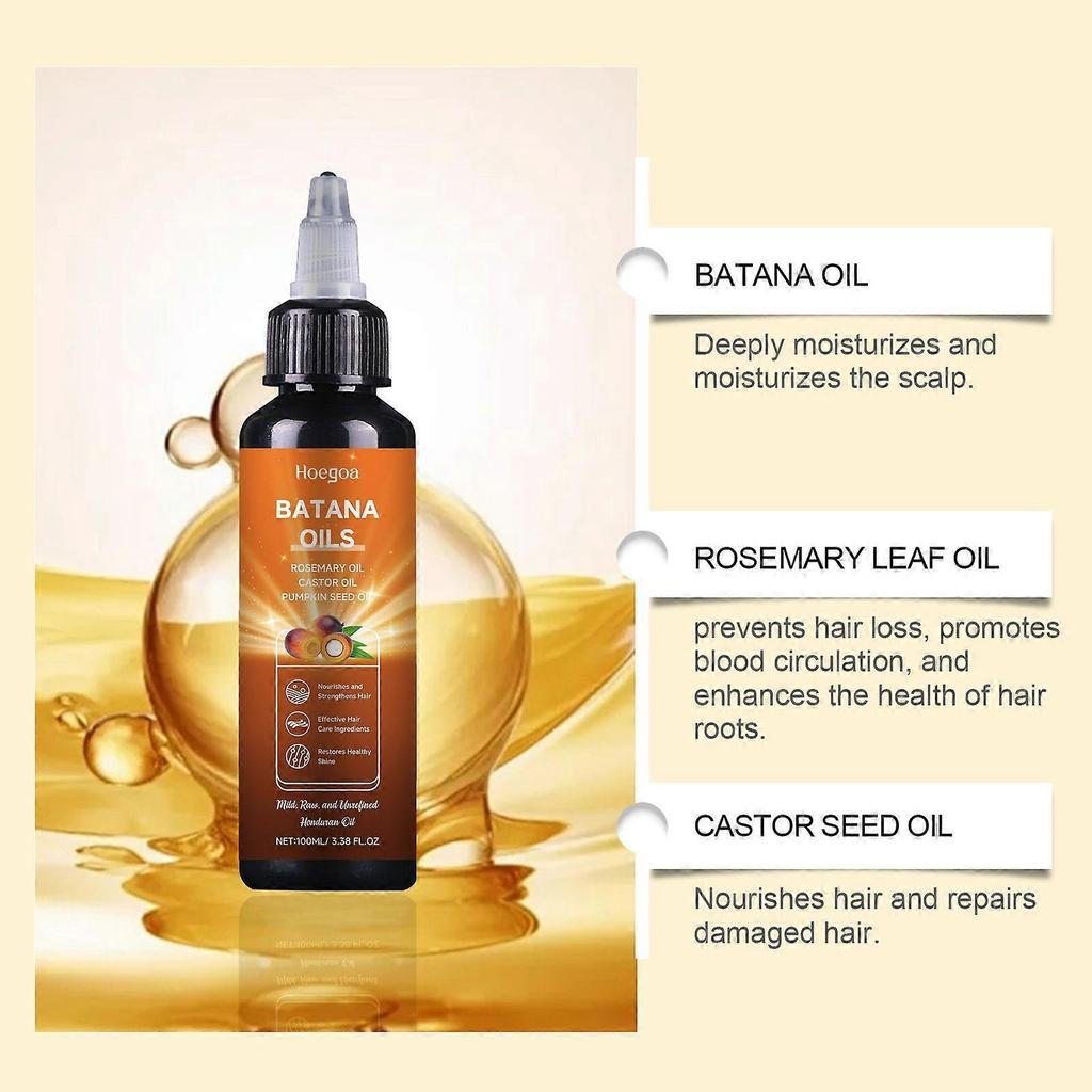 Hair oil nourishes hair follicles, makes hair soft, plump, strong and smooth