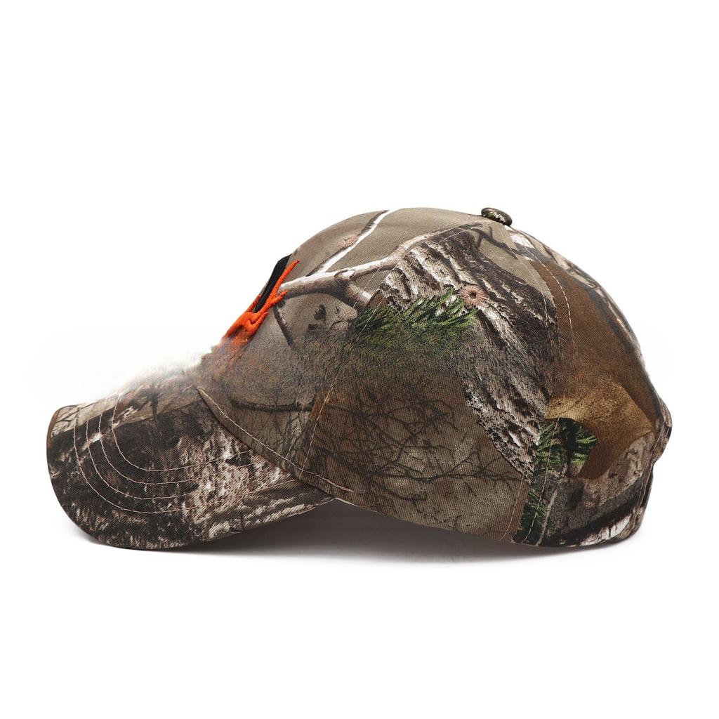 New little elk animal embroidery cap camouflage outdoor sports baseball cap