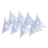 100pcs/200pcs Corner Dust Guards Triangle Stair Anti-collision PVC Inside Corner Dust Guards Household Use