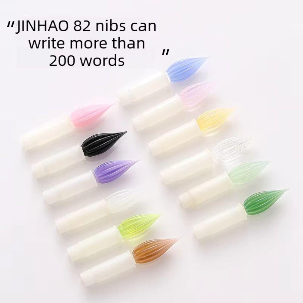 Writing Gift Dip Pen Tip Hand-Polished For Jinhao 82 Fountain Pen Student Glass Pen Nib  Office Use