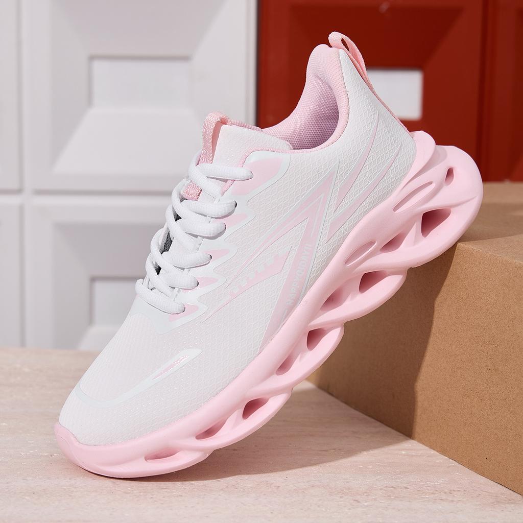 Frühlings- und Sommersaison Fliegendes Stricken neue Sportschuhe atmungsaktive Schuhe Sportschuhe Freizeitschuhe