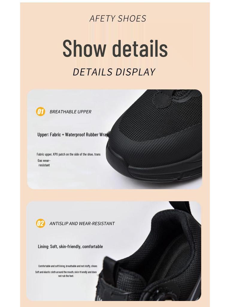 Çelik Burunlu Güvenlik Ayakkabıları - Ezilmeye Karşı, Delinmeye Karşı, Darbe Emici Hava Yastıklı Taban, File Tasarım ve Koruyucu Özellikler