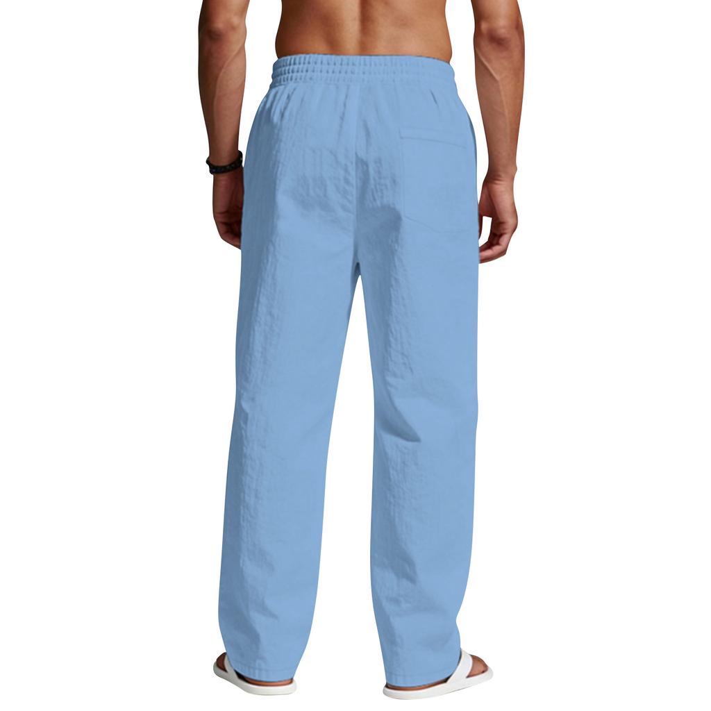 Pantalons en lin pour hommes