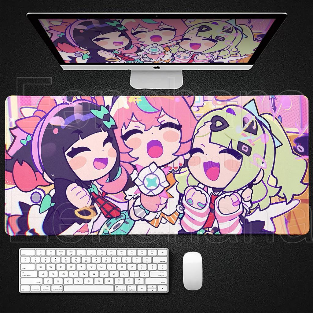 Large Gaming Zenless Zone Zero ReDreaming Angel Mouse Pad XXL Kawaii Girls Mat Gamer Laptop Keyboard Non-slip Office Accessories
