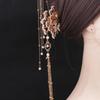 Xiuhe Jewelry Bride Accessories Earrings Set Pearl Chinese Hair Stick Headdress Hairpin Hair Comb