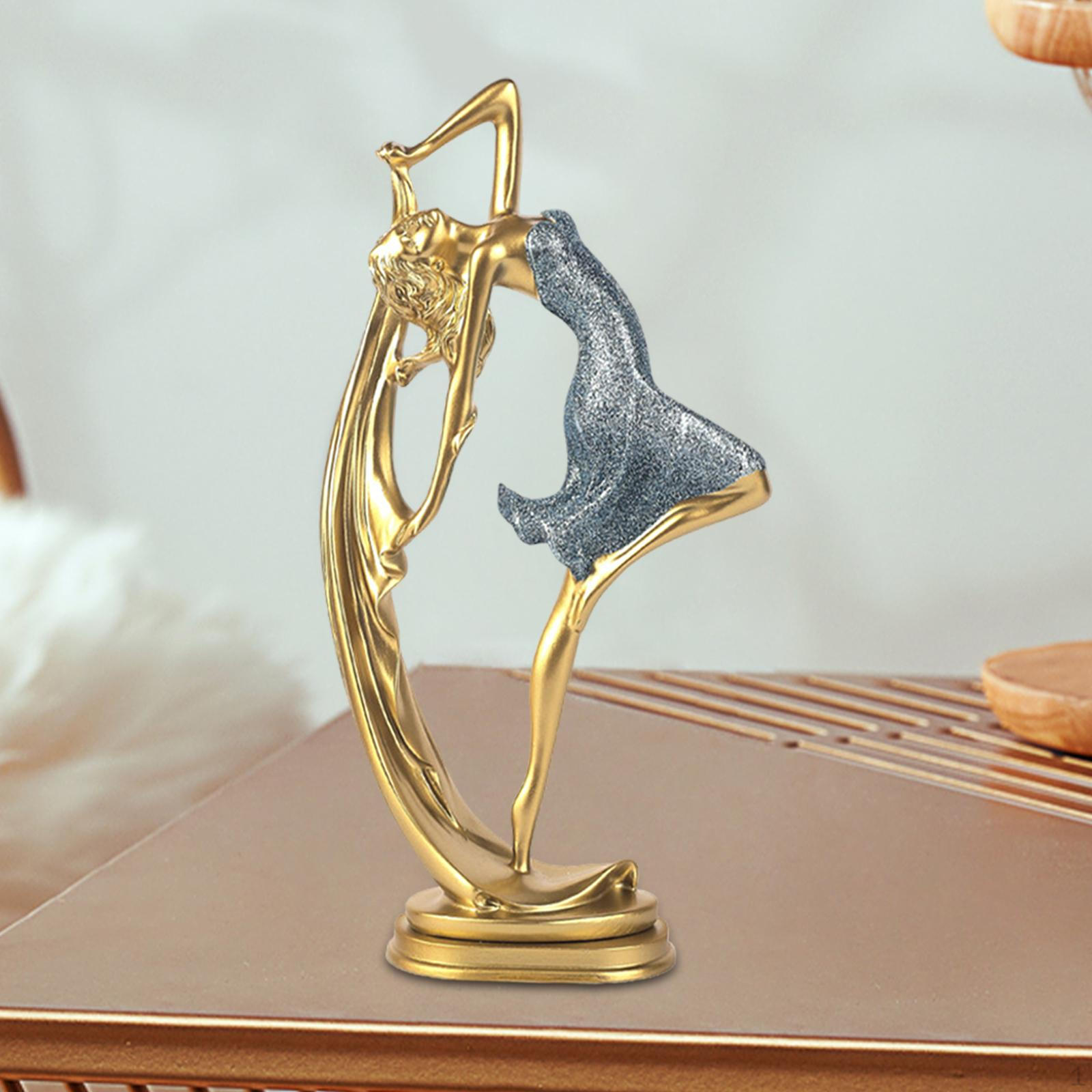 

Статуетка балерини для домашнього декору, художня скульптура зі смоли, подарунок друзям