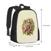 Flowers And Birds 1 Hot Sale Schoolbag Backpack Fashion Bags Dverissimo Birds Butterfly Flowers Fauna Nature Floral Leafs