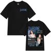 2026 Sommer Sängerin Zahide Merch Album Grafik T-Shirt Herrenmode Hip-Hop Retro Baumwolle Kurzarm Locker Lässig Hemd Y2k