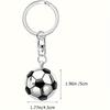 4pc Soccer Ball Keychain, Backpack Keychain for Decoration, Soccer Ball Keychain for Party Favors