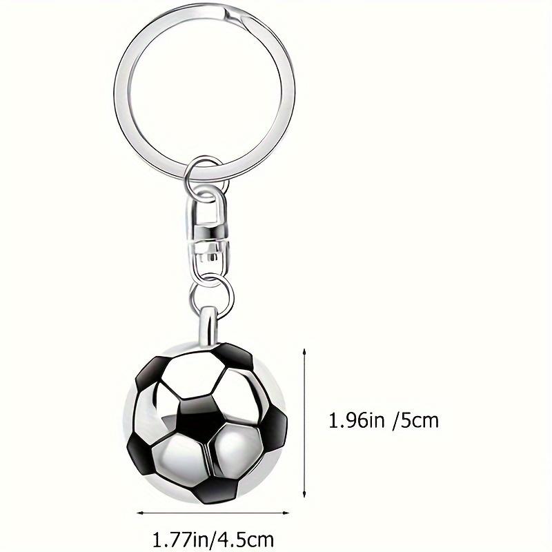 4pc Soccer Ball Keychain, Backpack Keychain for Decoration, Soccer Ball Keychain for Party Favors