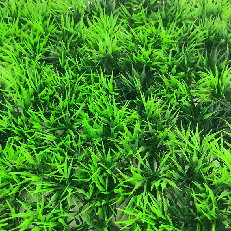 

Fish Tank Aquarium Artificial Underwater Plant Lawn Aquarium Accessories Decor Green Fake Water Plants Plastic Artificial Decor 25cmx25cm