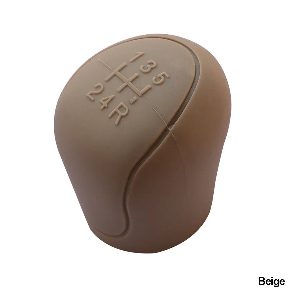 Car Manual Gear Shift Knob Cover Silicone Anti-slip Grip Covers Manual Handle Silicone Protection Auto Interior Accessories