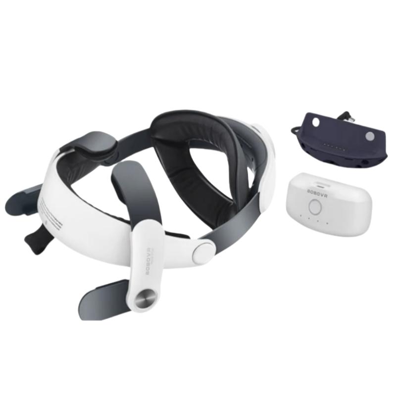 

BOBOVR M2 PLUS Head Strap 2 Plus 5200mah Battery Dock Upgrade Kit для преобразования ремня M1/M2 Plus серебряный