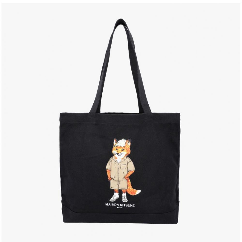 Maison Kitune Dressed Fox Tote Bag P199