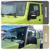 Matte Black LHD RHD for Suzuki Jimny JB64 JB74 2018      2024 2025 Car A-pillar Trim Protective Sticker ABS