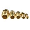 Equal Reducer Nipple Flare Tube Od 1/4" 5/16" 3/8" 1/2" 5/8" 3/4" 7/8" Sae-Standard Brass Pipe Fitting Connector Air Coniditoner