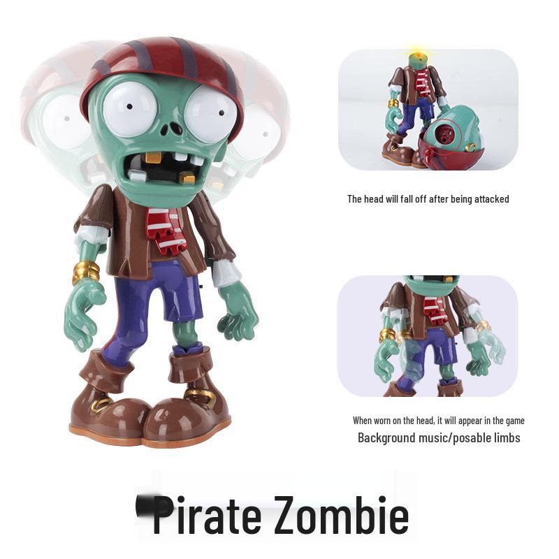 Plants Vs. Zombies Toy Set: Bewitching Mushroom, Fish Hook, Grassland Mine, Flaming Tree, Poison Pea