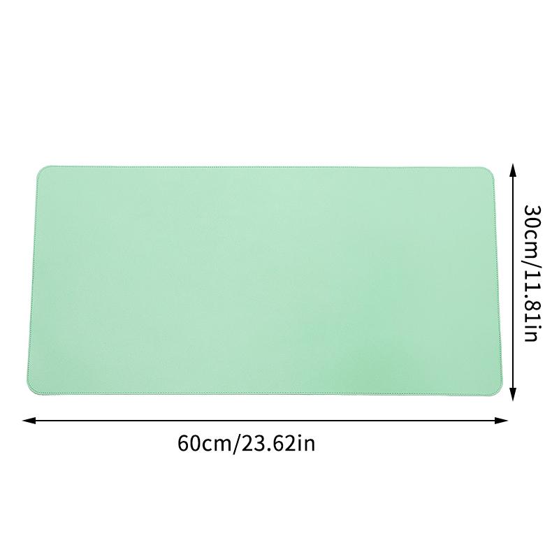 Nail Art Table Mat Soft Foldable Manicure Hand Rest Pad Waterproof Scratch Easy-Clean Office Desk Mat Portable PU Leather Pads