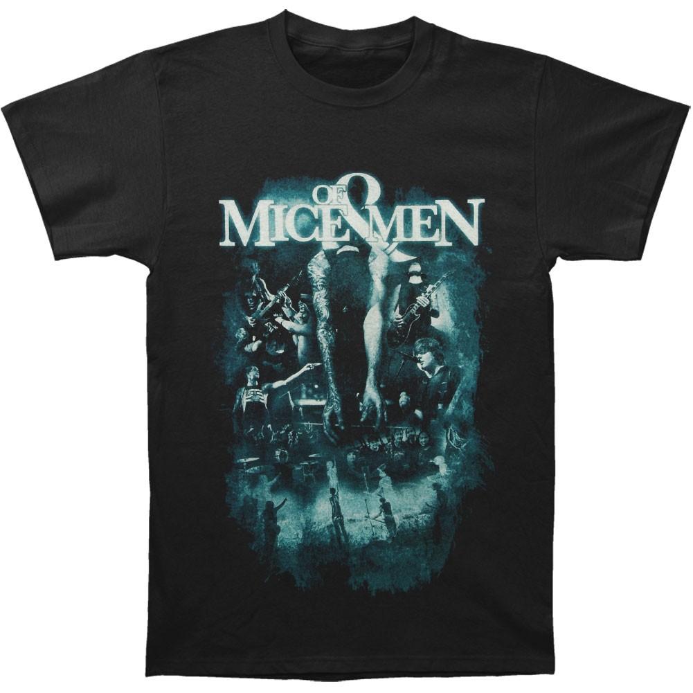 Men s Of Mice & Men Live Slim Fit T-shirt Small Black 3XL