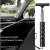 3 PCS Side Mirror Squeegee,Car Mirror Squeegee,Retractable Car Rearview Mirror Wiper,Portable Car Cleaning Tool For Rainy Foggy Weather,Universal Car