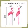Rosa Flamingos Hofdekorationen Gartenstecker Neuheit Rasendekorationen Ornamente für Partygeschenke