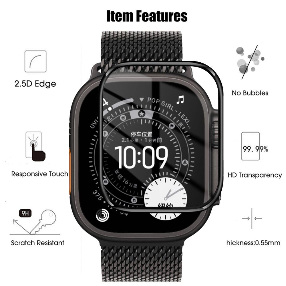 1/3/5pcs Hydrogel Film Screen Protector for Apple Watch Ultra 3 Anti-scratch HD PMMA Protective Soft Film for Apple Watch Ultra3