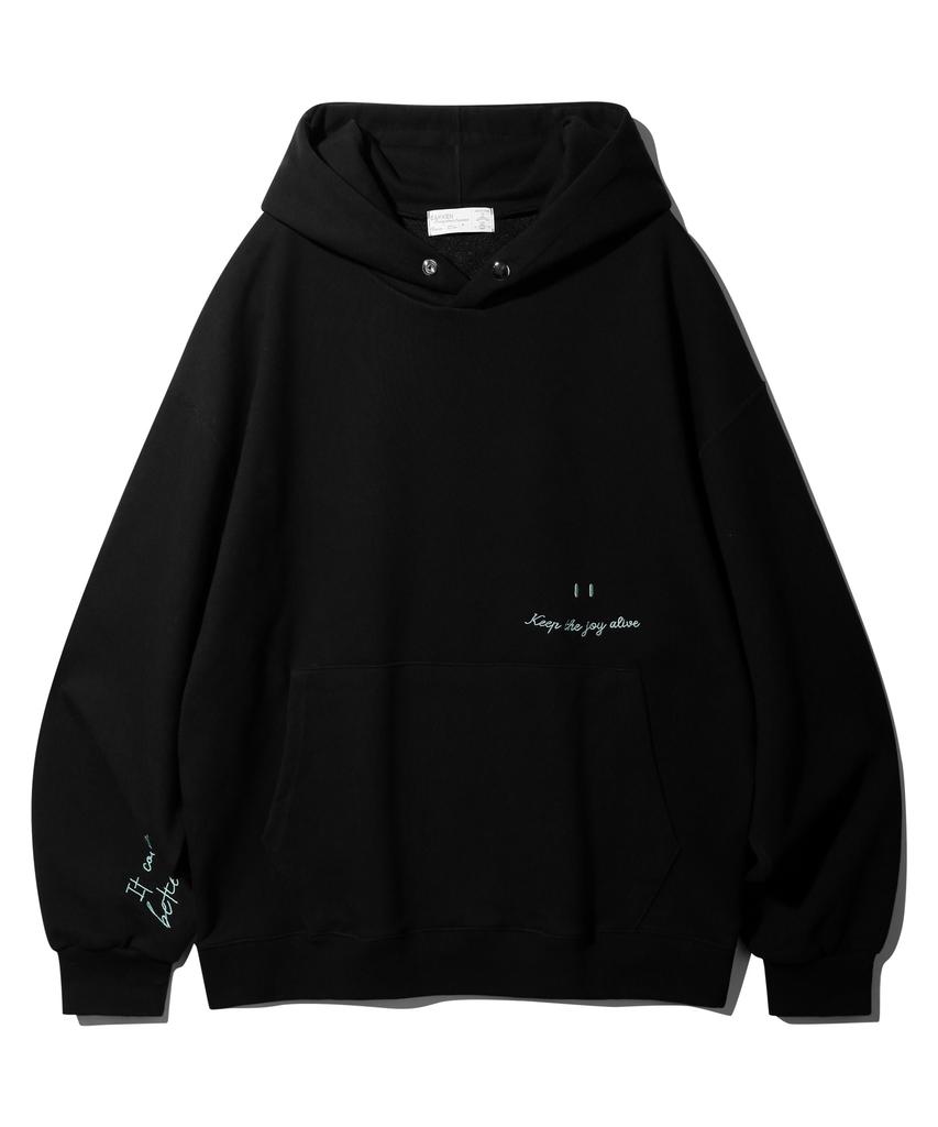 Smile Hoodie Bk6794_Black