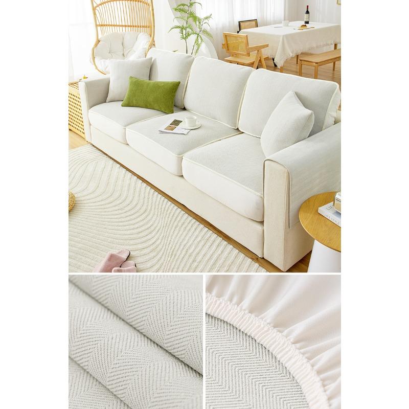 Pokrowiec na sofę Chenille Stretch Pokrowiec na cały pokrowiec Poduszka na leniwą sofę Cztery pory roku Uniwersalny pokrowiec na siedzenie
