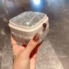 European & American Style Square Mirror Jewelry Box for Rings, Earrings, Necklaces