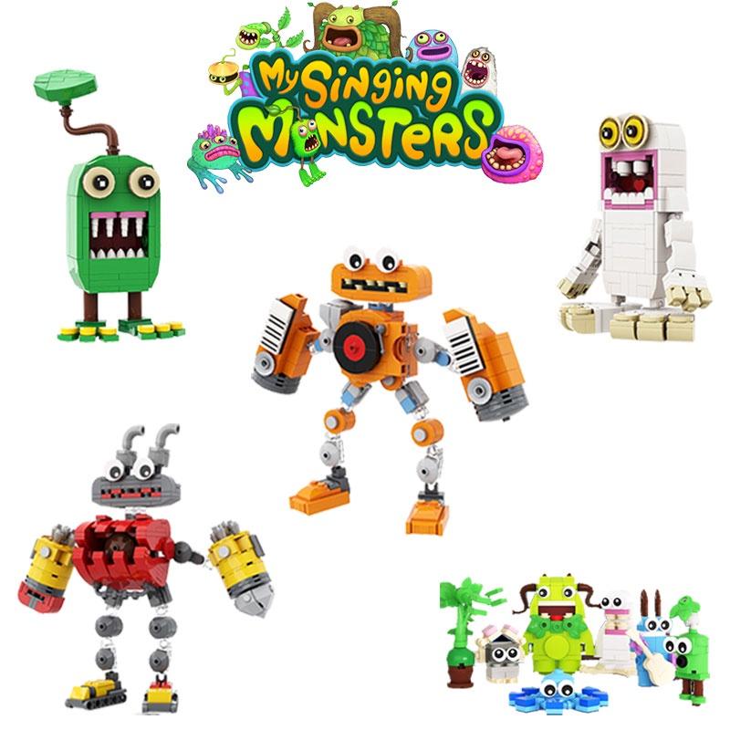 My Singing Monsters Bausteine Seltene Wubboox Mit 246 Stück Abs Kleinen Partikeln Puzzle Spielzeug