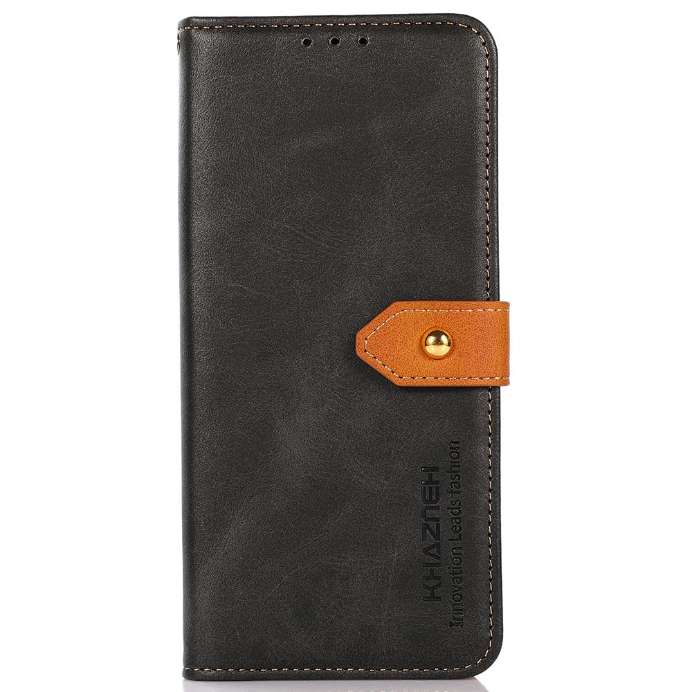 KHAZNEH For Xiaomi Redmi 13C 4G/13C 5G/Poco C65 4G/Poco M6 5G/13R 5G Case PU Leather Fully Wrapped Phone Cover