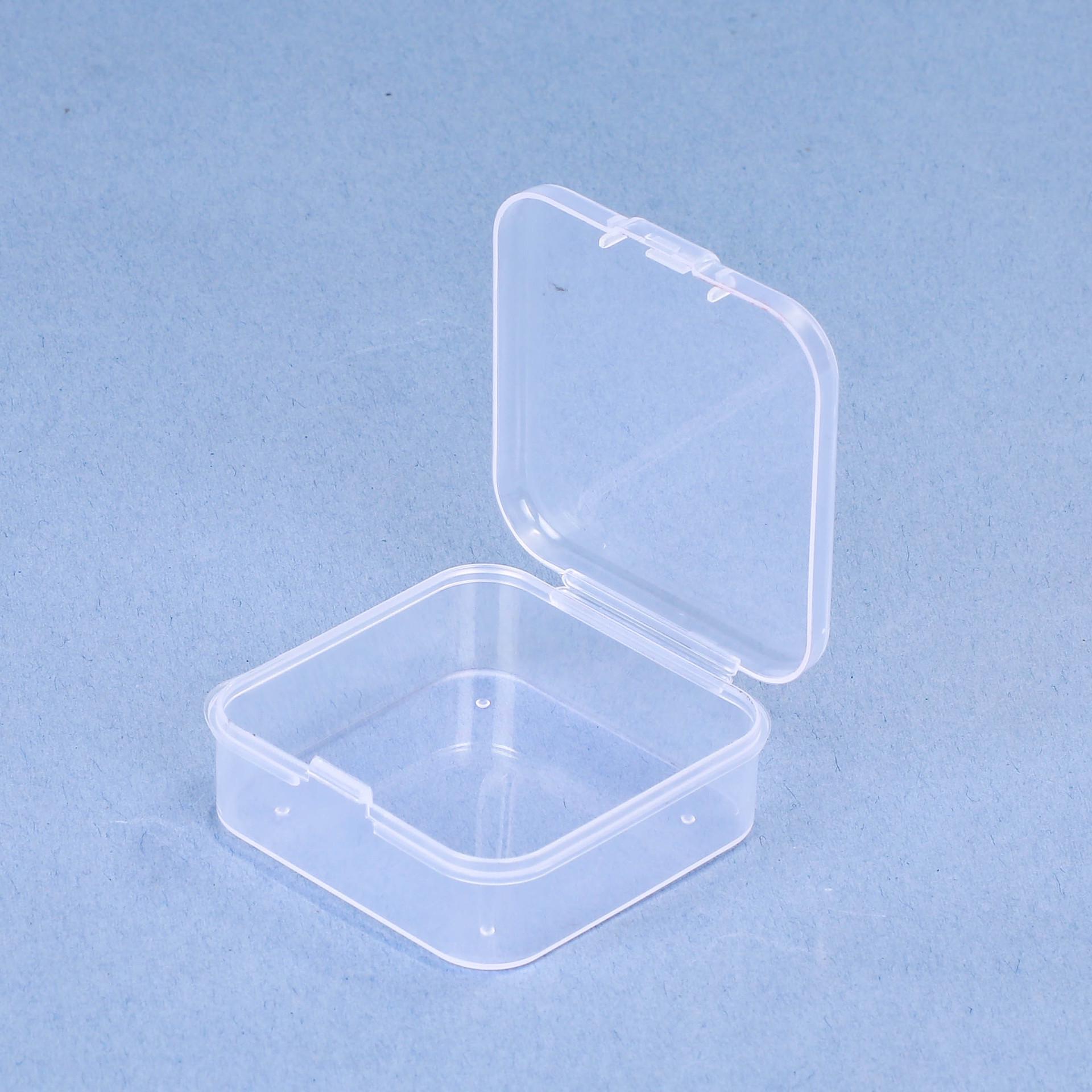 

Mini Transparent PP Plastic Bead and Earring Organizer Box 5.5x5.5x2 прозрачный