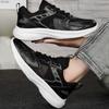 Fashion Men's Casual Sports Shoes 2025 Summer New Mesh Breathable Versatile Non Slip Shoes Comfortable Height Increasing Chunky sneakers