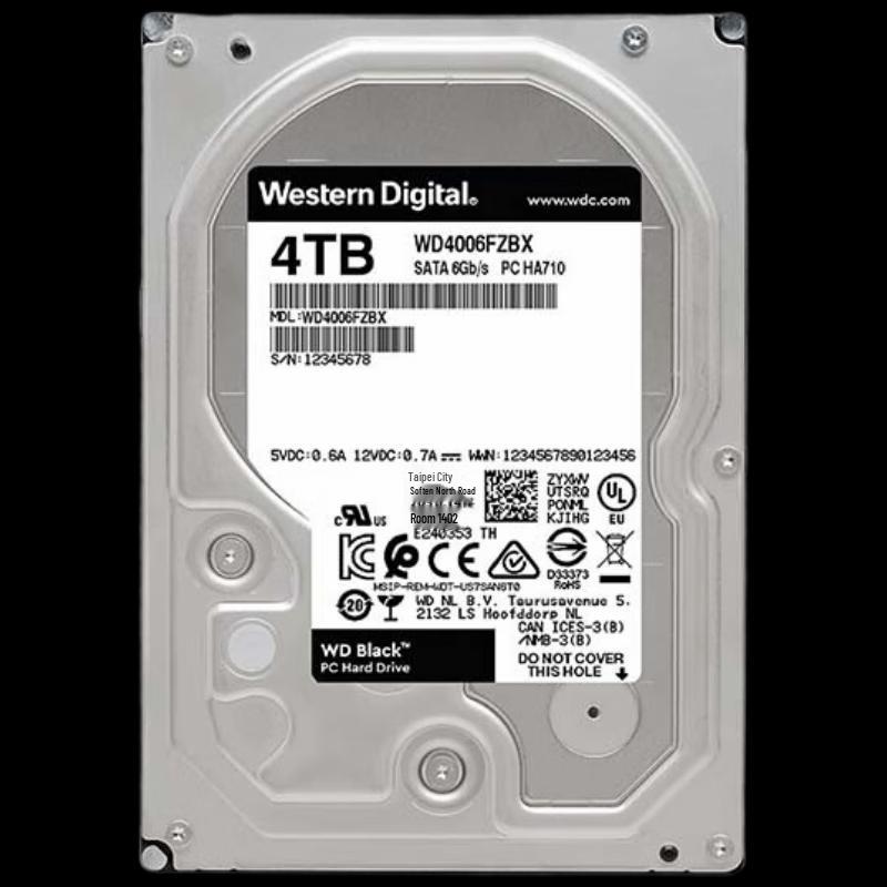 Hard Disk Intern SATA Western Digital de 3,5 inci