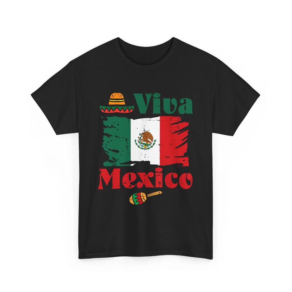 Viva Mexico Flag Mexican Independence Day Men Women Kids T-Shirt